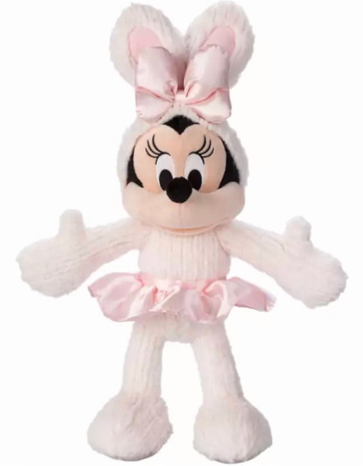 Disney 2024 Easter Minnie Mouse Plush (Furry Corduroy Bunny