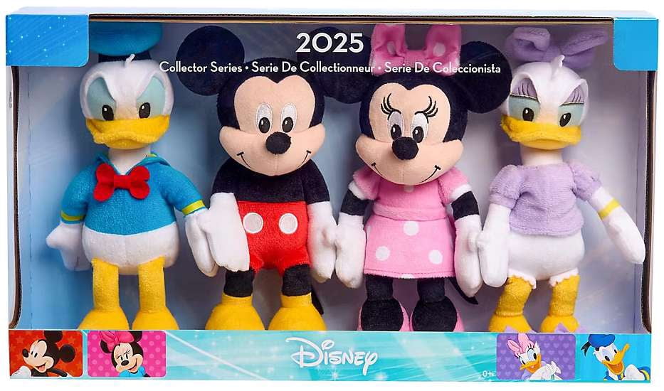 Disney 2025 Collector Series Donald, Daisy, Mickey & Minnie Plush