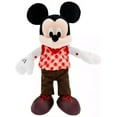 thumbnail image 1 of Disney 2025 Valentine's Day Mickey Mouse Plush (Chocolate Corduroy & Strawberry Print), 1 of 1