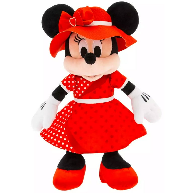 ぬいぐるみ Minnie mouse AND Teddy Teddy of Disney Disney 2025 Valentine's Day Minnie Mouse Plush (Hearts) - Walmart.com