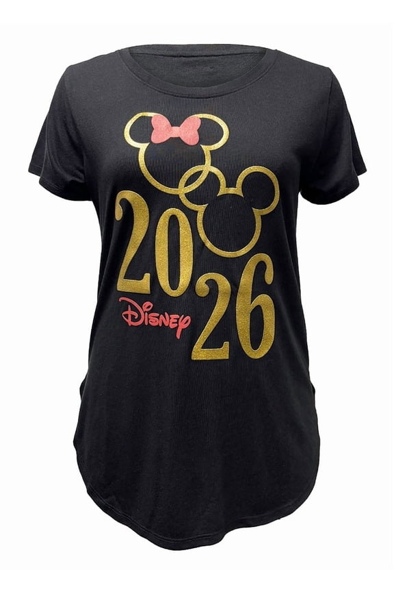 Mickey Mouse Icon 2026 Junior Tunic Top, S-2XL (Women's)