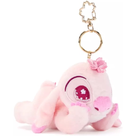 Disney 2026 Sakura Stitch Plush Keychain
