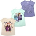 thumbnail image 1 of Disney 3-Pack Frozen II T Shirts for Girls and Toddlers with Princess Elsa and Anna, 1 of 4