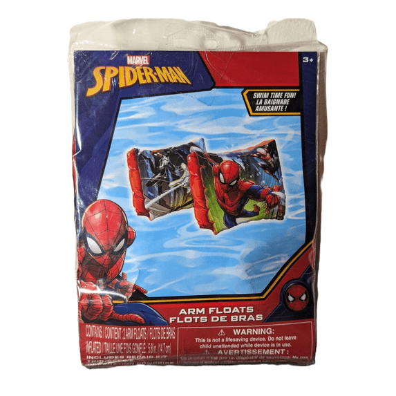 Marvel Spiderman Swimming Pool Inflatable Arm Floaties Swimmies