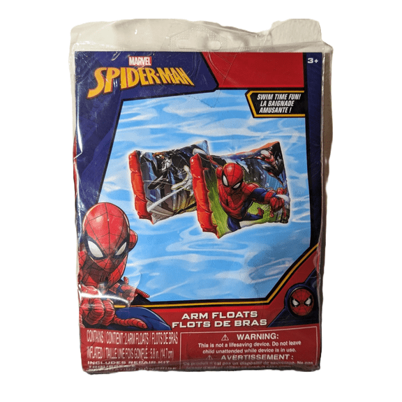 Marvel Spiderman Swimming Pool Inflatable Arm Floaties Swimmies