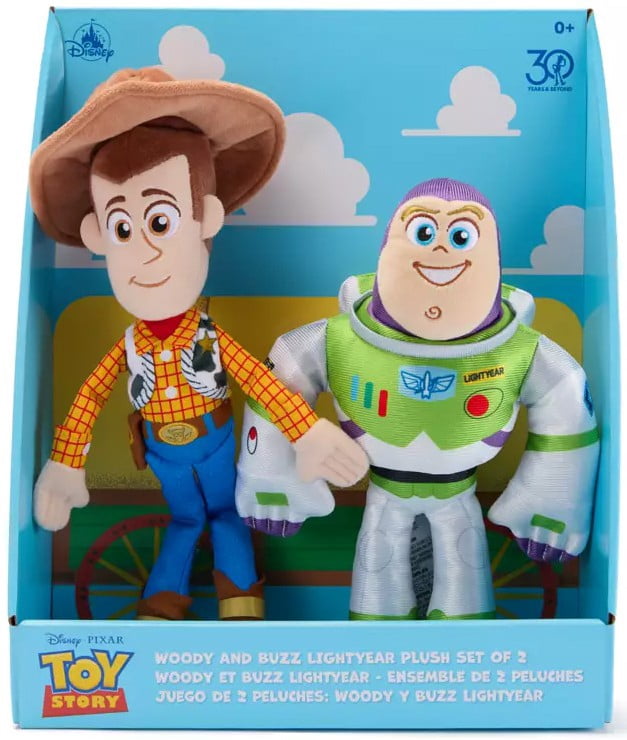 Disney 30th Anniversary Woody & Buzz Lightyear Plush Set - Walmart.com