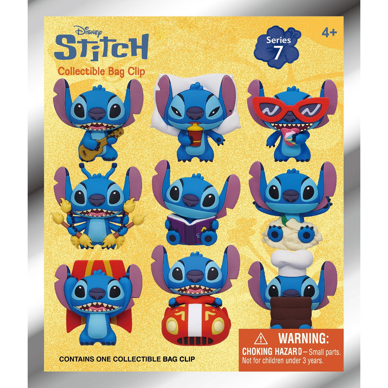 Disney Stitch 3D Foam Bag Clip Blind Bag - Walmart.com