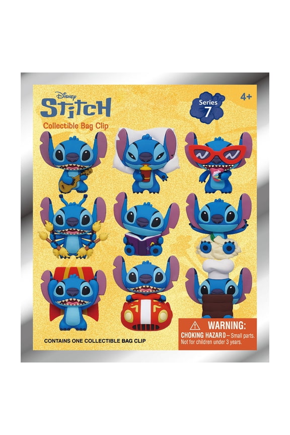Stitch 3D Foam Bag Clip Blind Bag