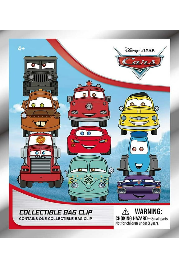 Disney 3D Figural Keyring Pixar's Cars Series 1 Mystery Pack (1 RANDOM Figure)