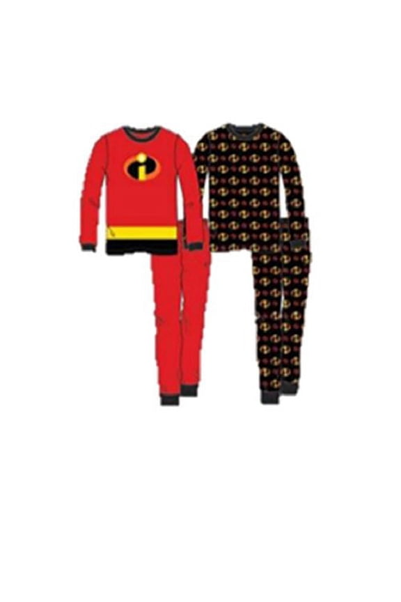 Disney 4-10 Incredibles 4-Piece Cotton Pajama Set(Red 6)