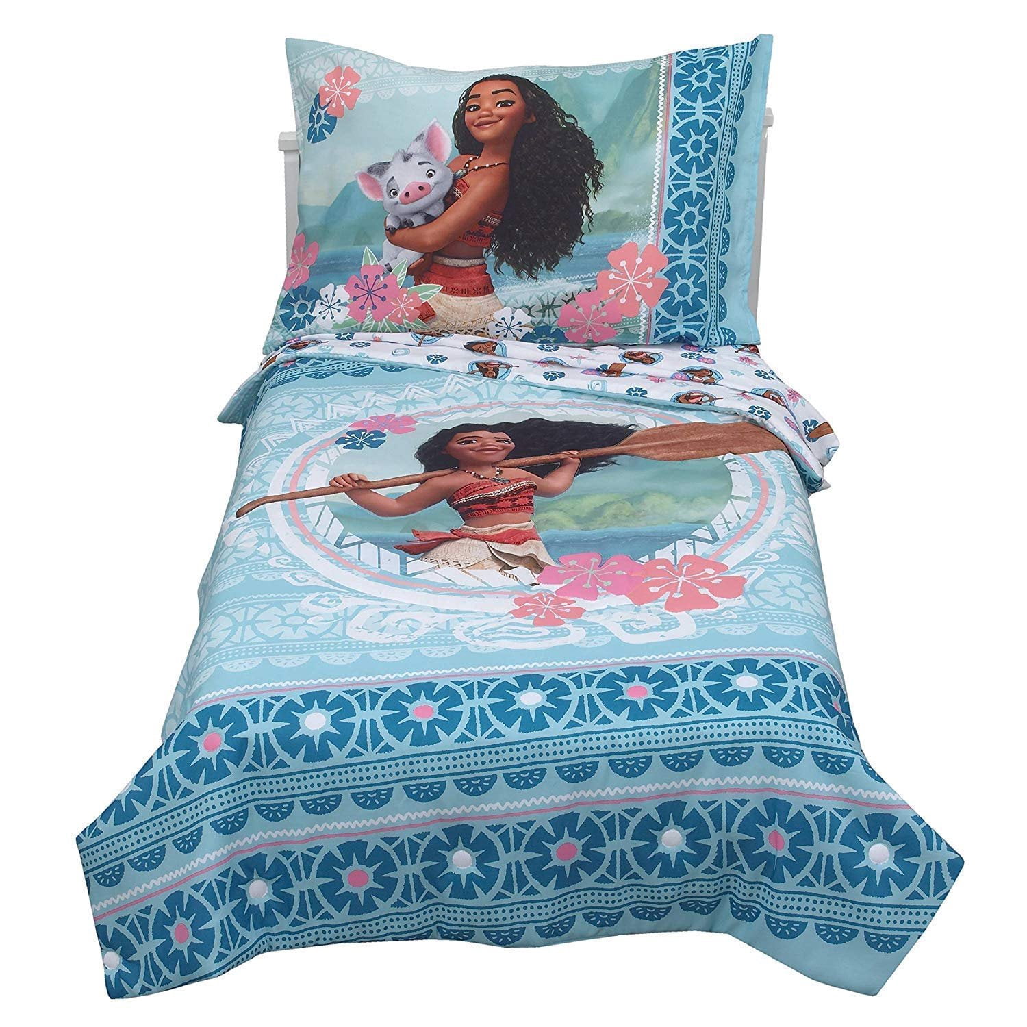 Disney 4-Piece Moana Toddler Bedding Set - Walmart.com