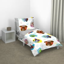 Disney 4-Piece Muppet Babies 4-Piece Toddler Bedding Set, Comforter, Fitted Sheet, Top Sheet, Pillowcase