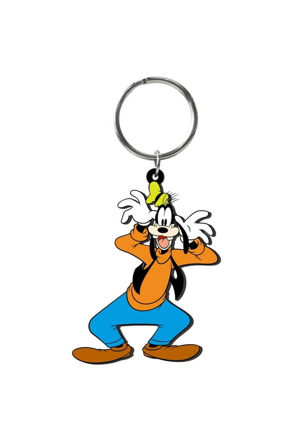46724 Goofy Soft Touch Keychain