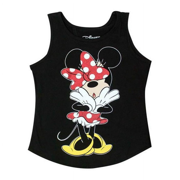 Disney 479957-8 Disney Minnie Mouse Open Back Youth Girls 7-16 Tank Top - Size 7-8