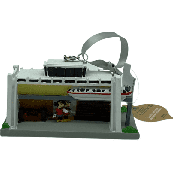 Disney 50th Contemporary Monorail Mickey and Minnie Christmas Ornament New Tag