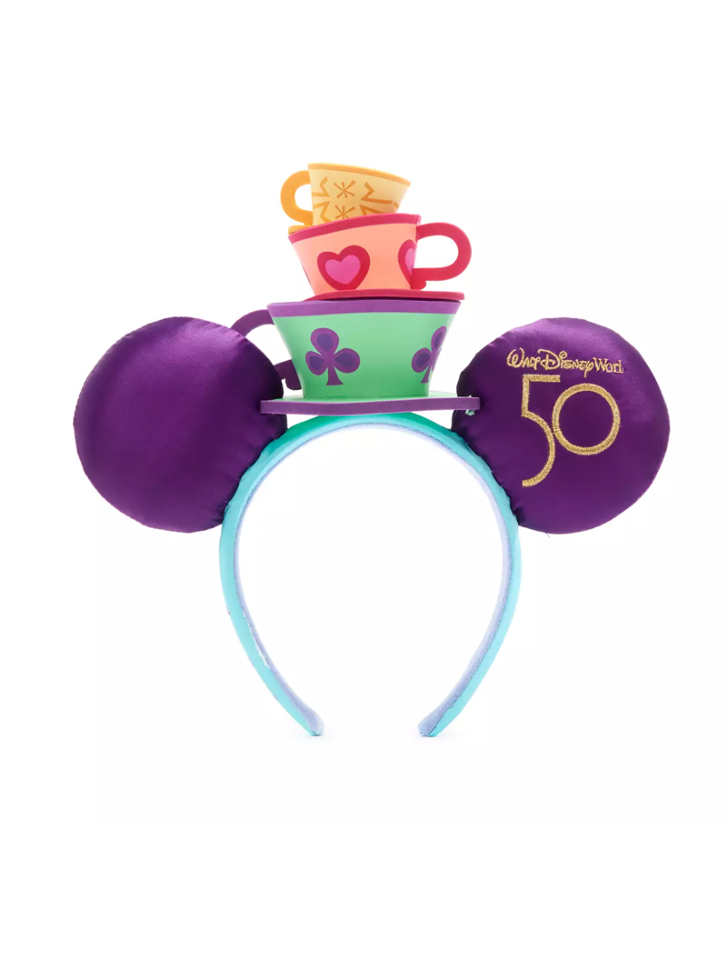 Minnie Mouse: The Main Attraction Ear Headband – Mad Tea Party – Limited Edition Minnie Mouse: The Main Attraction - Series 3: Mad Tea Party  main image 4