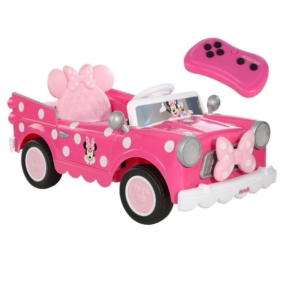 Disney 6V Minnie Roadster Ride-On by Dynacraft Perfect for Ages 3 and up, 1-Count