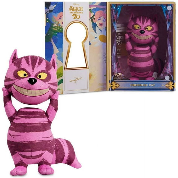 Disney 70th Anniversary Cheshire Cat Plush (by Mary Blair)