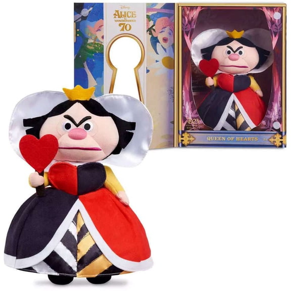 Disney 70th Anniversary Queen of Hearts Plush (by Mary Blair)