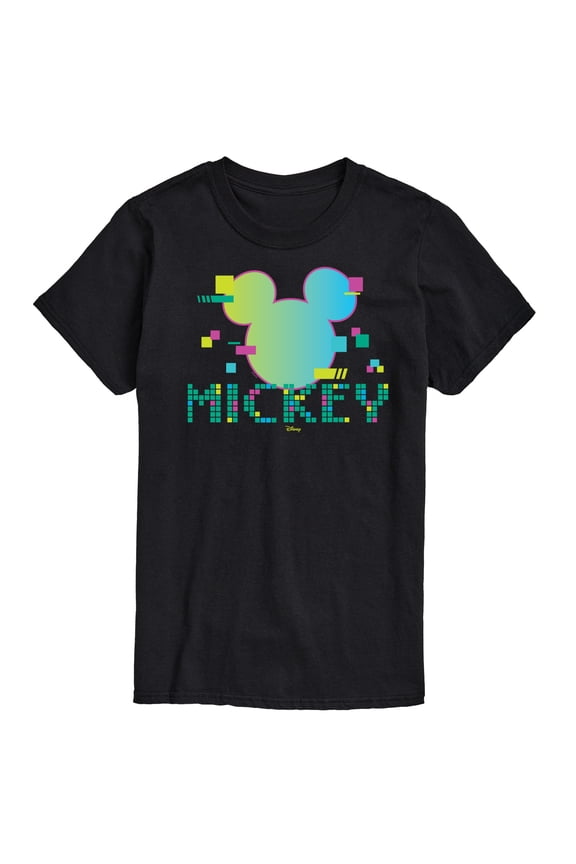 - 8 Bit Mickey - Men's Short Sleeve Graphic T-Shirt