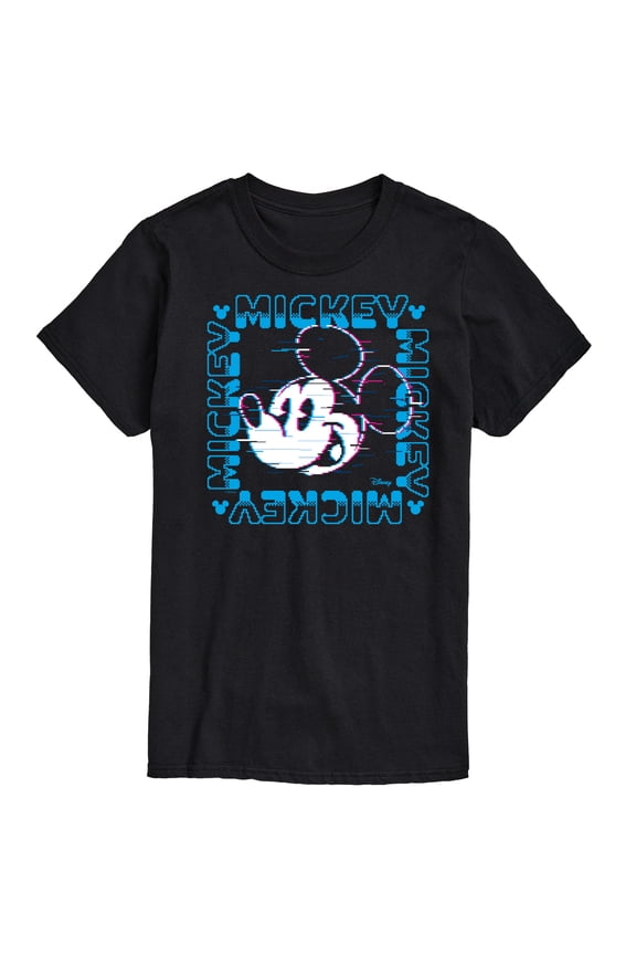 - 8 Bit Mickey Name Square  - Men's Short Sleeve Graphic T-Shirt