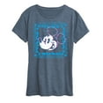 thumbnail image 1 of Disney - 8 Bit Mickey Name Square - Women's Short Sleeve Graphic T-Shirt, 1 of 5