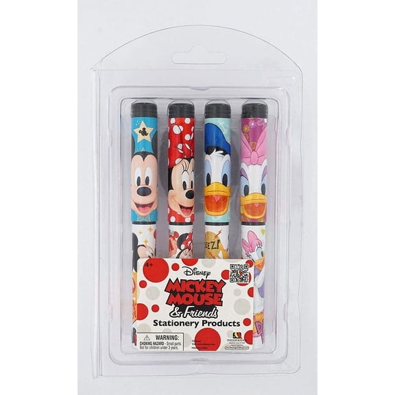 Disney Mickey Mouse Characters Ballpoint Pen Set
