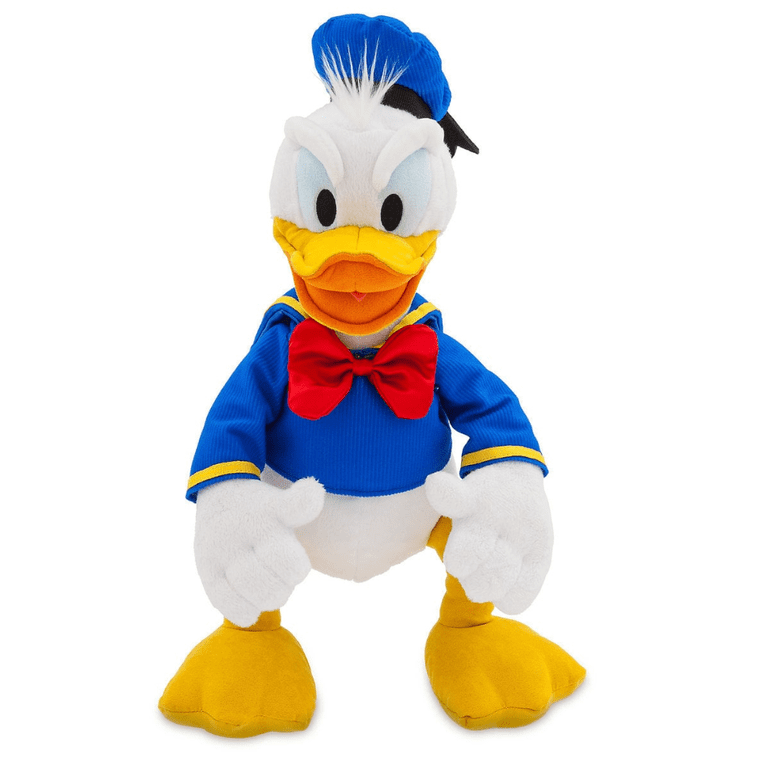 Disney 85th Donald Duck Talking Medium Plush Special Edition New