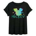 thumbnail image 1 of Disney - 8Bit Mickey  - Women's Oversized T-Shirt, 1 of 5