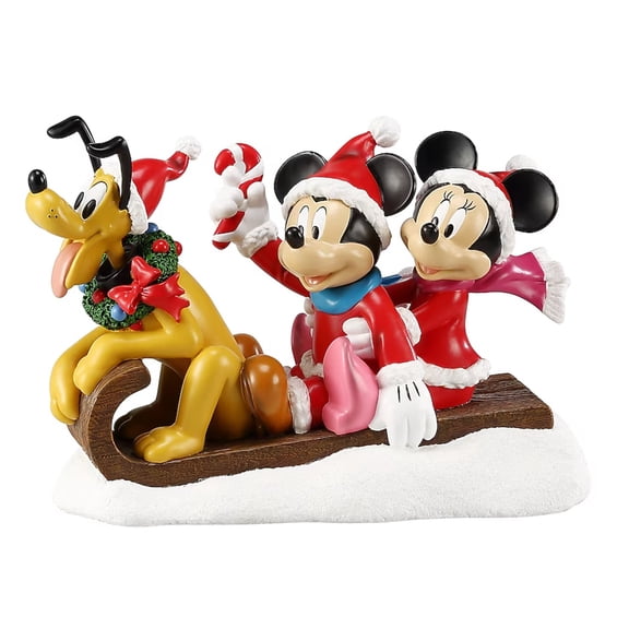 Disney 9.45-in Decoration Sled Christmas Decor