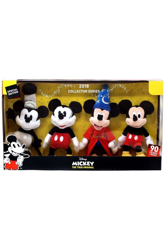 Soft Stuffed Animals and Plush Toys, Cotton Multicolor, 4 Count