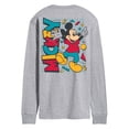 thumbnail image 1 of Disney - 90S Mickey - Men's Long Sleeve Graphic T-Shirt, 1 of 4