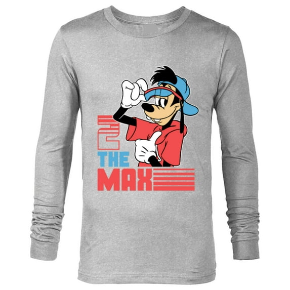 Disney A Goofy Movie 2 the Max 90s - Long Sleeve T-Shirt for Men - Customized-Athletic Heather