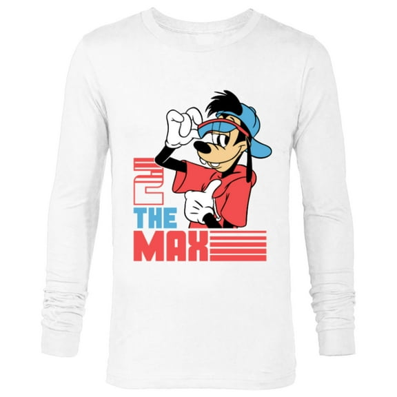Disney A Goofy Movie 2 the Max 90s - Long Sleeve T-Shirt for Men - Customized-White