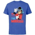 thumbnail image 1 of Disney A Goofy Movie 2 the Max 90s - Short Sleeve Cotton T-Shirt for Adults - Customized-Royal Heather, 1 of 5