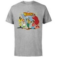 thumbnail image 1 of Disney A Goofy Movie Crew 90s - Short Sleeve Cotton T-Shirt for Adults -Customized-Athletic Heather, 1 of 5