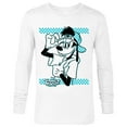 thumbnail image 1 of Disney A Goofy Movie Max Goof 90s - Long Sleeve T-Shirt for Men -Customized-White, 1 of 5