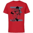 thumbnail image 1 of Disney A Goofy Movie Max Goof 90s - Short Sleeve Cotton T-Shirt for Adults -Customized-Red, 1 of 5