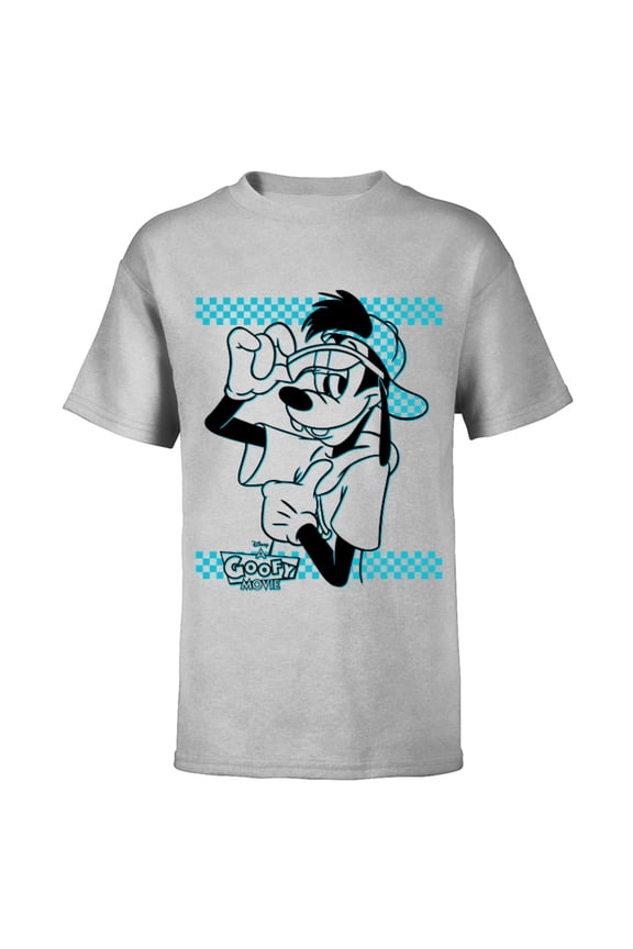 A Goofy Movie Max Goof 90s - Short Sleeve T-Shirt for Kids -Customized-Athletic Heather