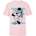 thumbnail image 1 of Disney A Goofy Movie Max Goof 90s - Short Sleeve T-Shirt for Kids -Customized-Soft Pink, 1 of 5