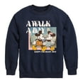 thumbnail image 1 of Disney - A Walk A Day - Toddler & Youth Crewneck Fleece Sweatshirt, 1 of 5