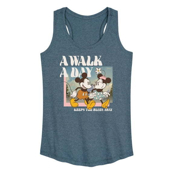 Disney - A Walk A Day - Women's Racerback Tank Top
