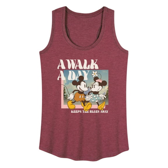 Disney - A Walk A Day - Women's Racerback Tank Top