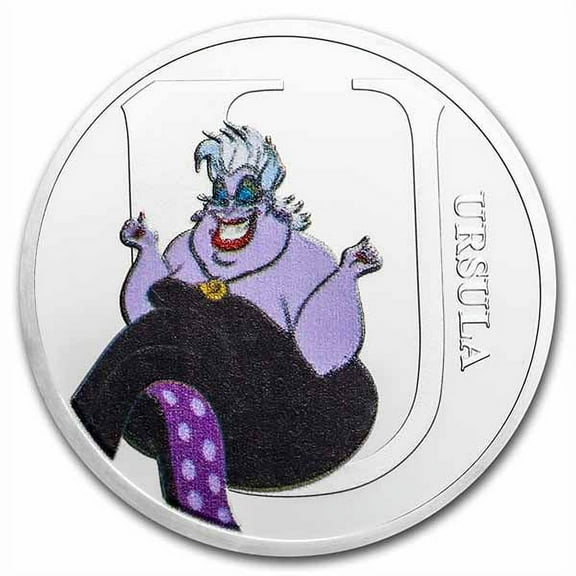 Disney A-Z Collection Alphabet Letter: U is for Ursula