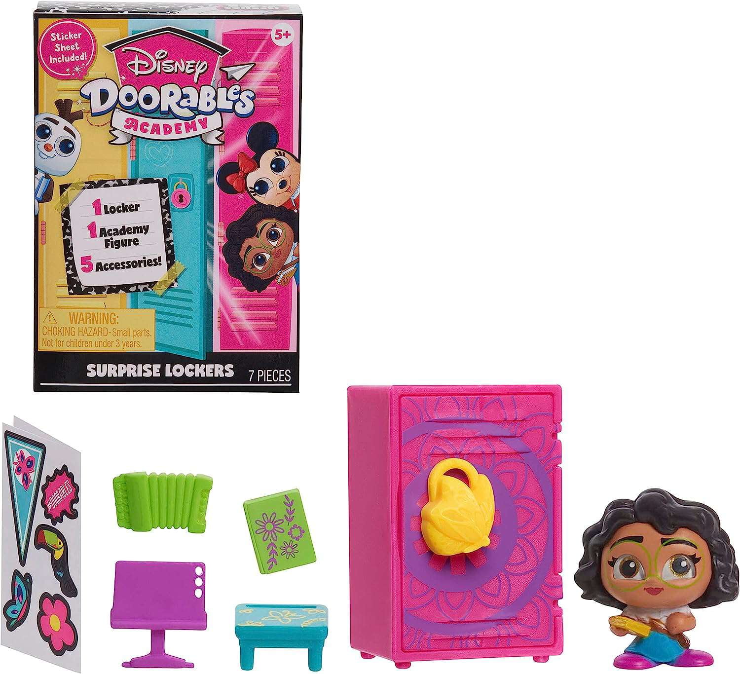 Moose Toys Disney Doorables Academy Surprise Locker Mystery Pack