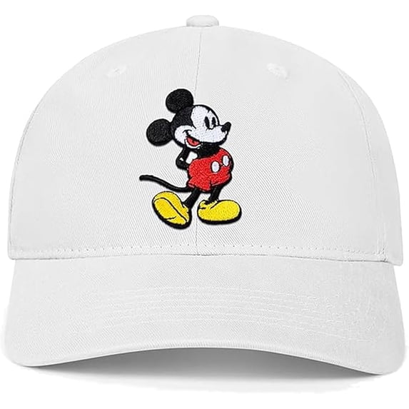 Disney, Adult Baseball Cap, Mickey Mouse Adjustable Dad Hat, One Size ...