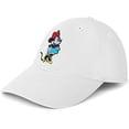thumbnail image 1 of Disney Adult Baseball Cap, Minnie Mouse Adjustable Dad Hat, 1 of 7