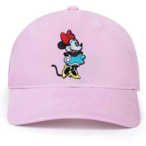 Disney Adult Baseball Cap, Minnie Mouse Adjustable Dad Hat