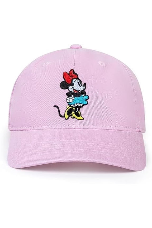 Adult Baseball Cap, Minnie Mouse Adjustable Dad Hat