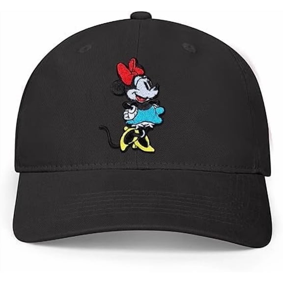 Disney Adult Baseball Cap, Minnie Mouse Adjustable Dad Hat
